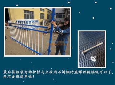 優質鋅鋼護欄 定制鍍鋅噴塑柵欄的領先廠家與全面應用